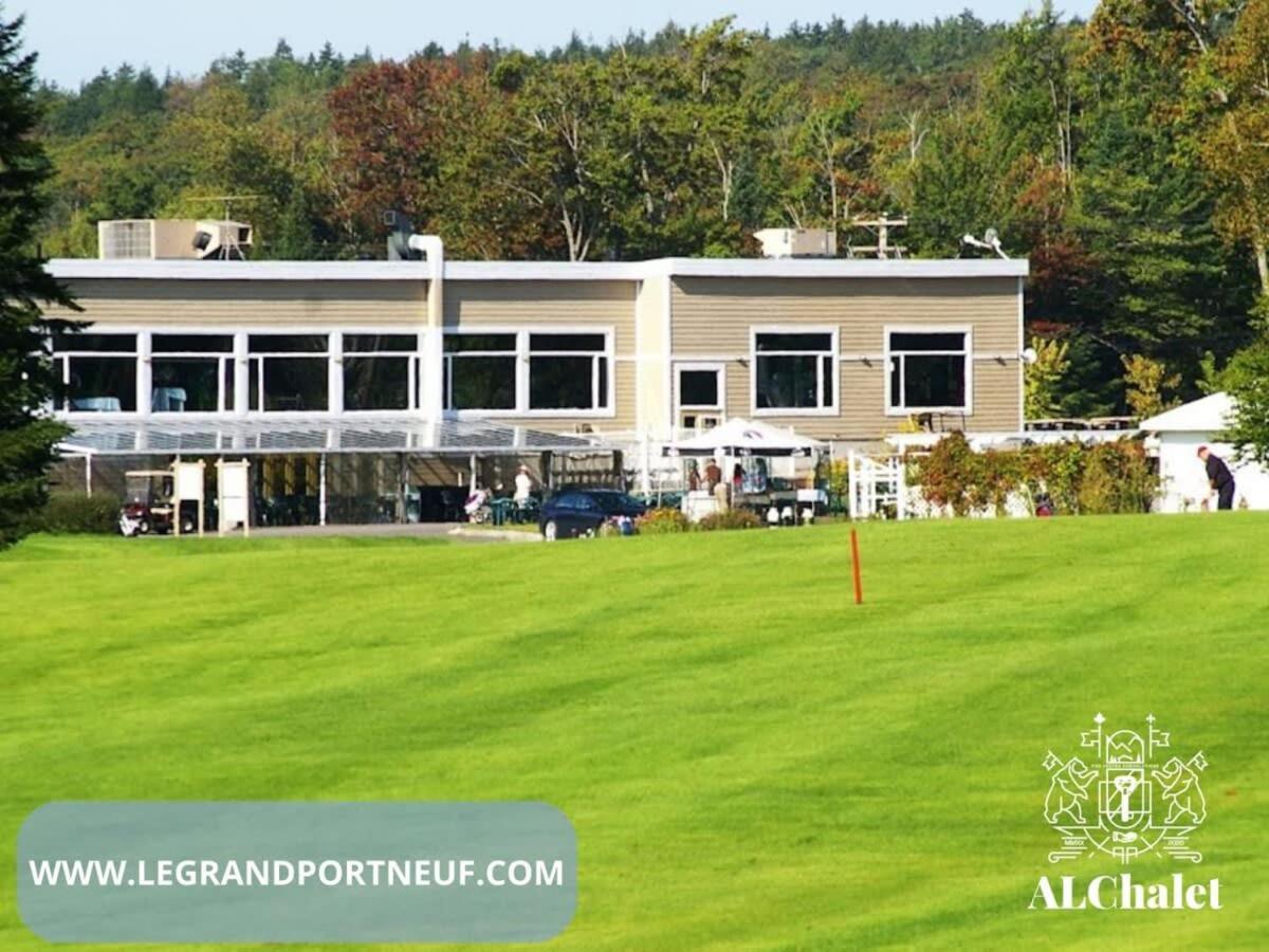 Chalet Bellevue Luxe Avec Spa Et Local A Velo Pont-Rouge المظهر الخارجي الصورة