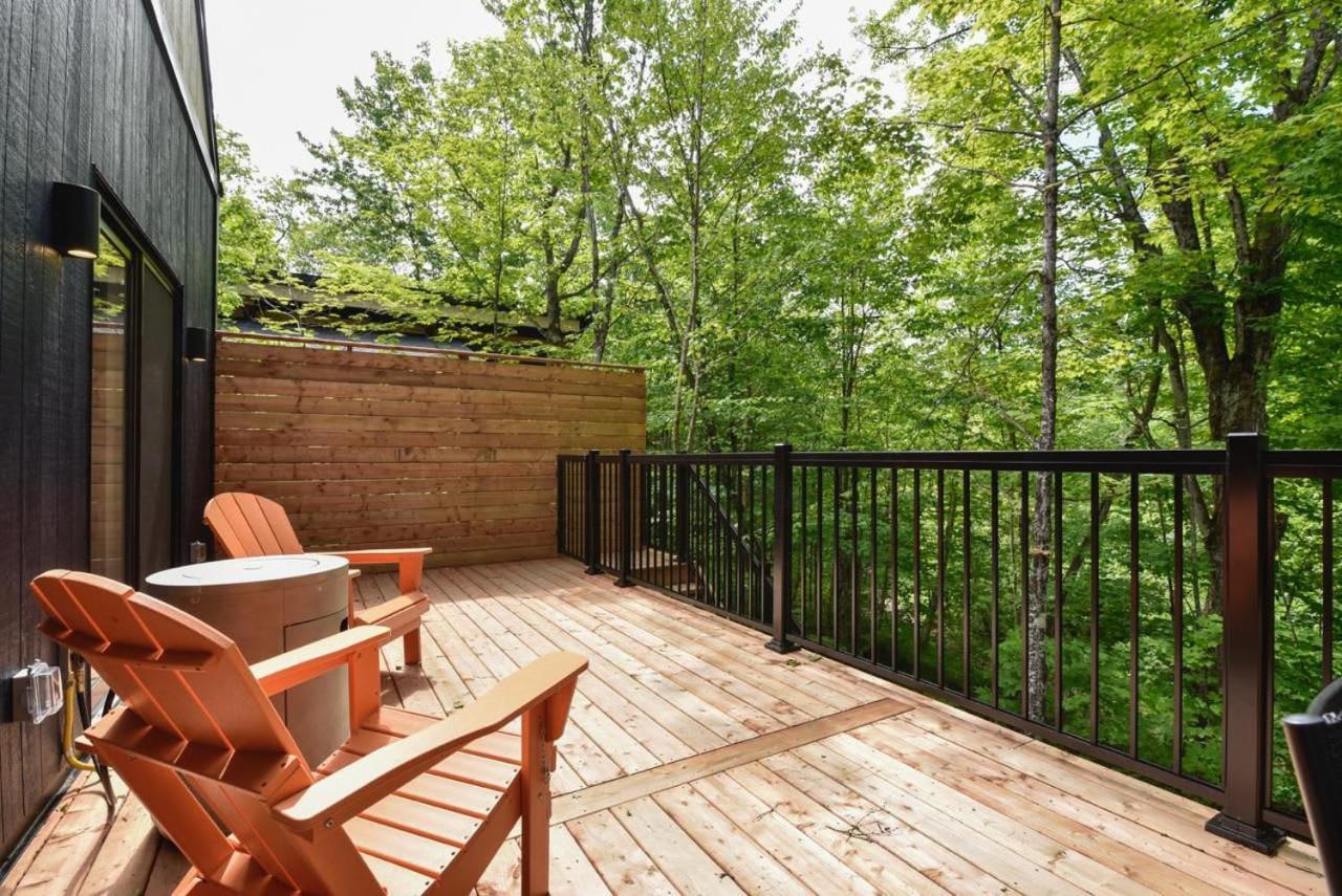 Chalet Bellevue Luxe Avec Spa Et Local A Velo Pont-Rouge المظهر الخارجي الصورة